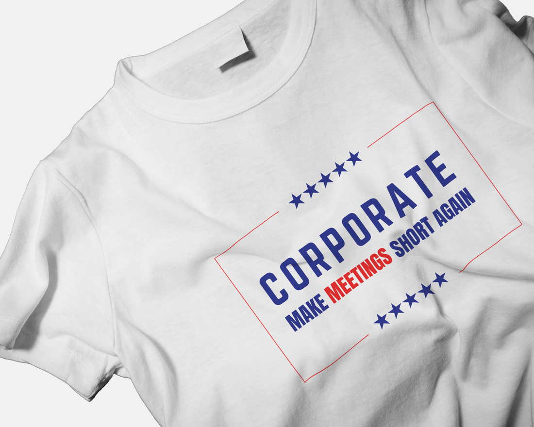 Corporate - Short Meetings Half Sleeves T-shirt [Unisex]