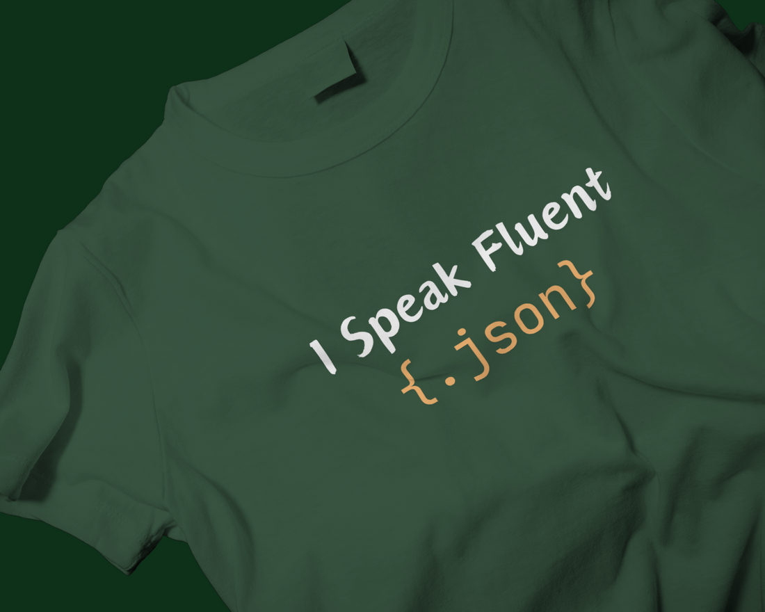 Techie - Fluent JSON Half Sleeves T-Shirt [Unisex]